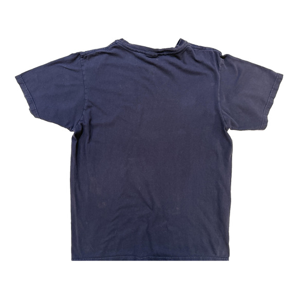 Nature Y2K TShirt Mens MED Rondy Running of the Reindeer Navy Anchorage Alaska - Picture 7 of 7